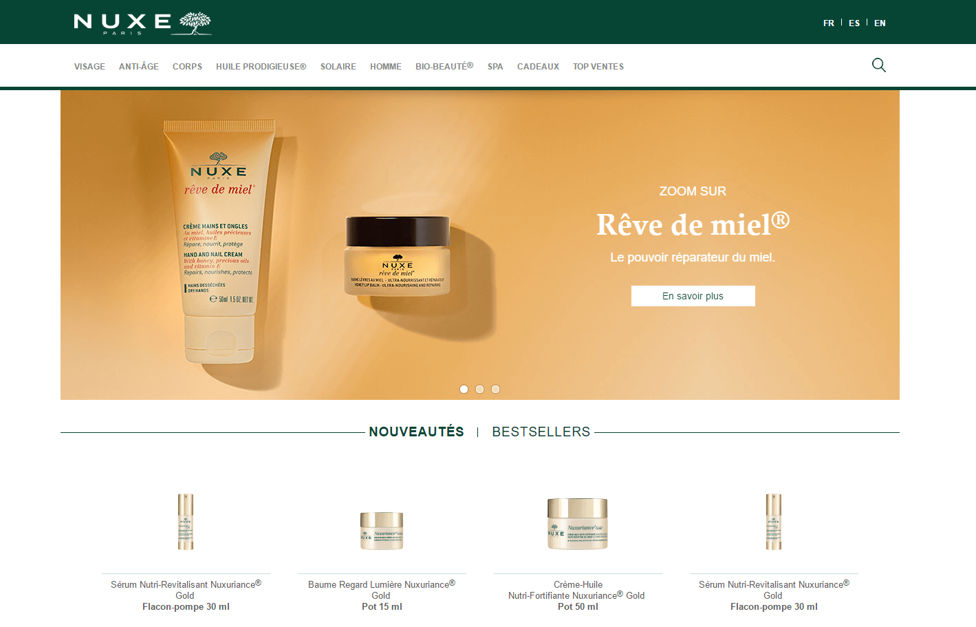 NUXE官网-欧树法国纯植物美容品牌